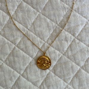 Gold Coin Necklace